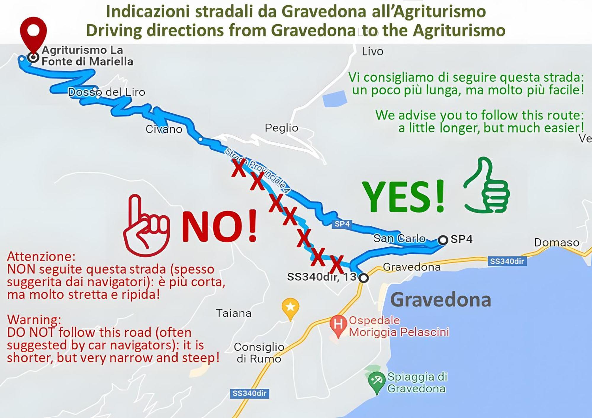 Appartamentino Su 2 Livelli Dosso del Liro Kültér fotó